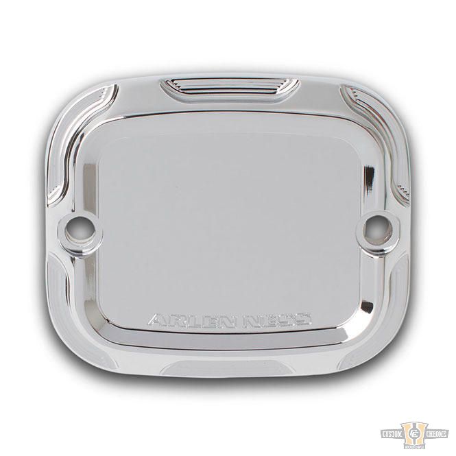 Beveled Master Cylinder Cover Chrome For Harley-Davidson