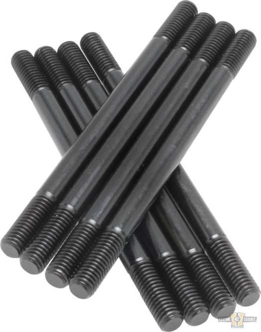 Cylinder Studs Black For Harley-Davidson