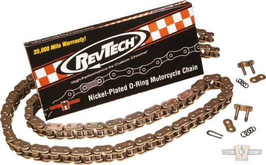 Nickel-Plated O-Ring Chain For Harley-Davidson