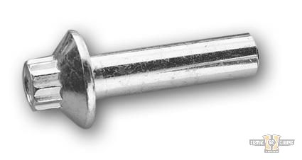 EVO Replacement Outer Head Bolt Chrome For Harley-Davidson