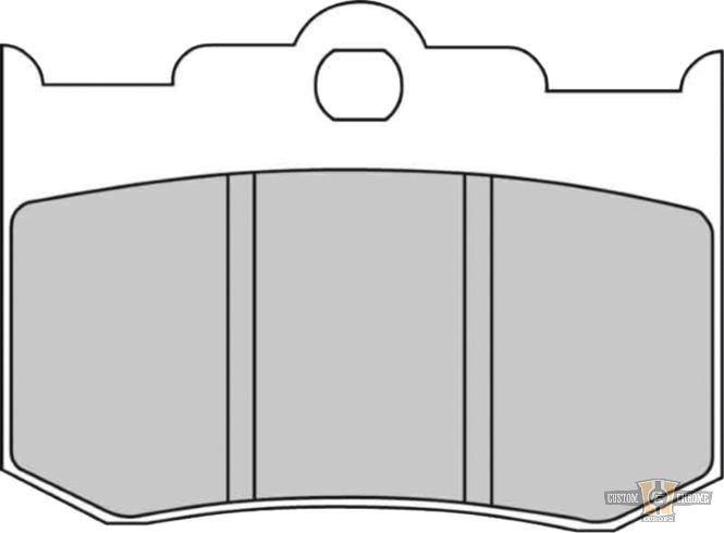 PRP Replacement Brake Pads For Harley-Davidson