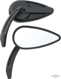 Vintage Billet Mirror Black For Harley-Davidson