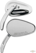 Tapered Billet Mirror Chrome For Harley-Davidson