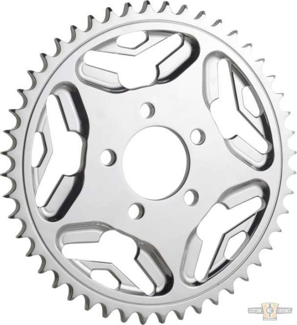 Speed Star Rear Sprocket Chrome For Harley-Davidson