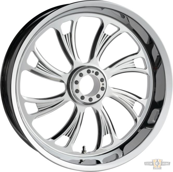 Super Charger Billet Wheels Chrome 16" 5,00" For Harley-Davidson