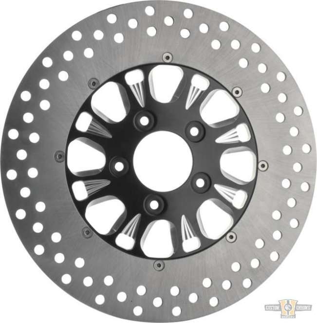 Supercharger Brake Rotor Black Right For Harley-Davidson