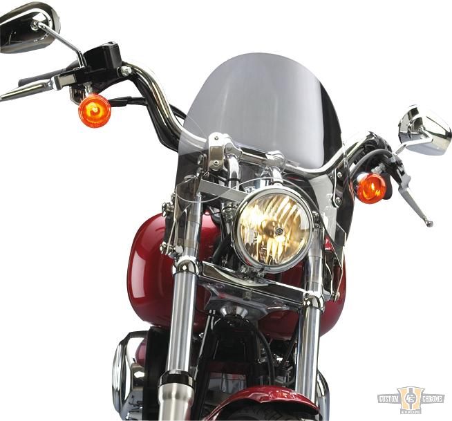 Switchblade Deflector Quick Release Windshield Clear For Harley-Davidson