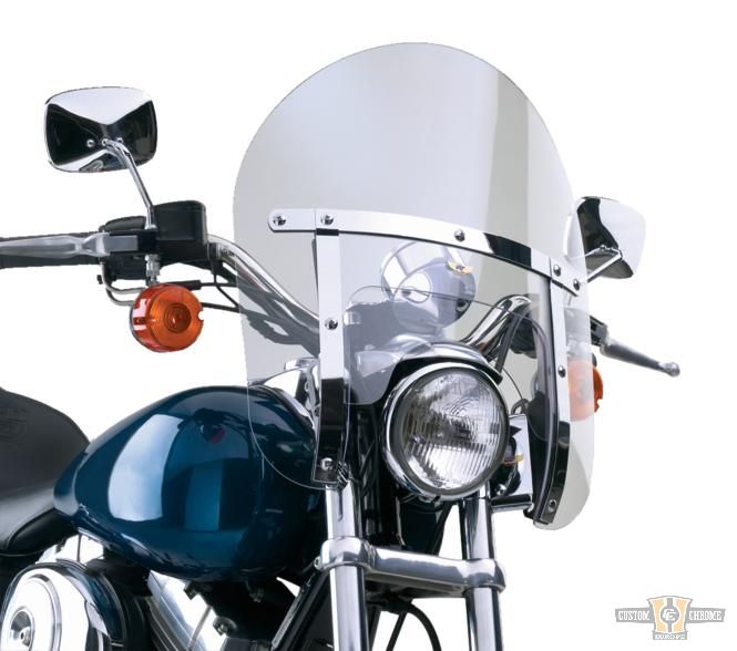 Low Boy Heavy Duty Windshield Clear For Harley-Davidson