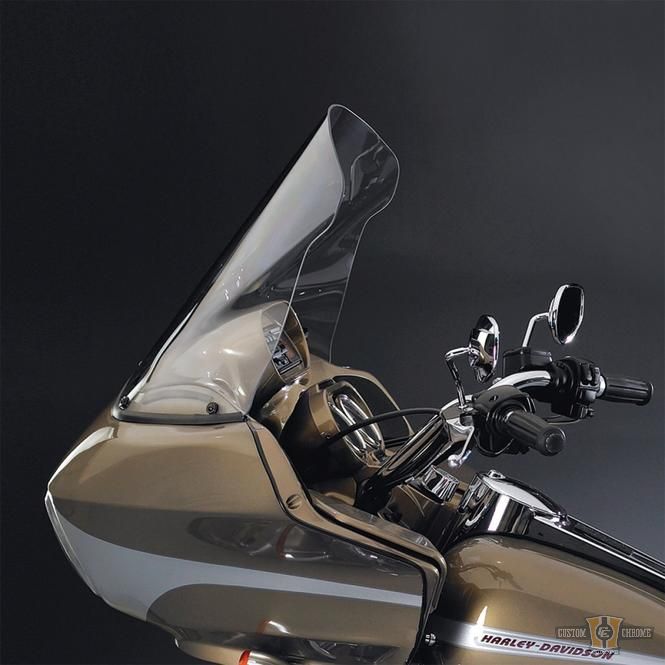 18" V-Stream Windshield Clear For Harley-Davidson