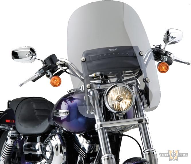 Spartan Windshield Clear For Harley-Davidson