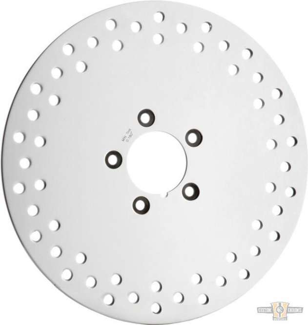 RevPro Brake Rotor Chrome 11,8" Polished Rear For Harley-Davidson