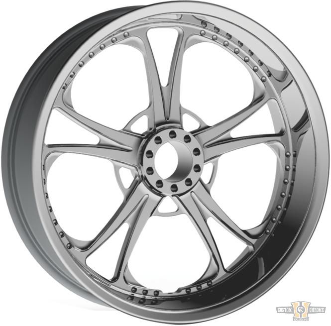 T-5 Billet Wheels Chrome 16" 5,00" For Harley-Davidson