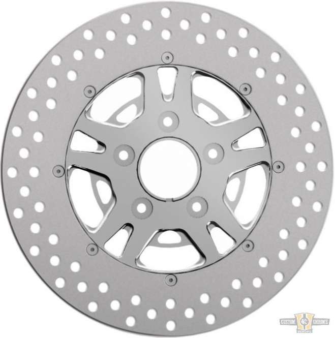 T-5 Brake Rotor Chrome 11,5" Front For Harley-Davidson