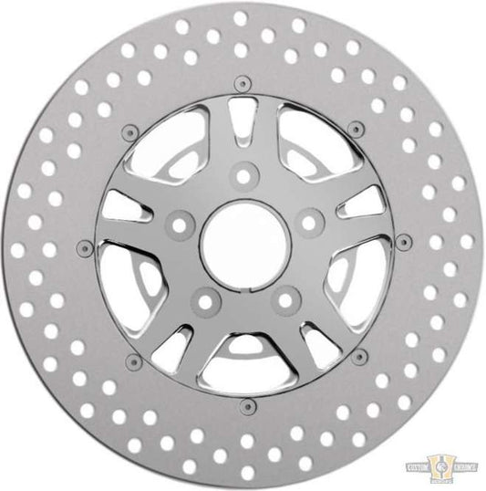 T-5 Brake Rotor Chrome 11,5" Rear For Harley-Davidson