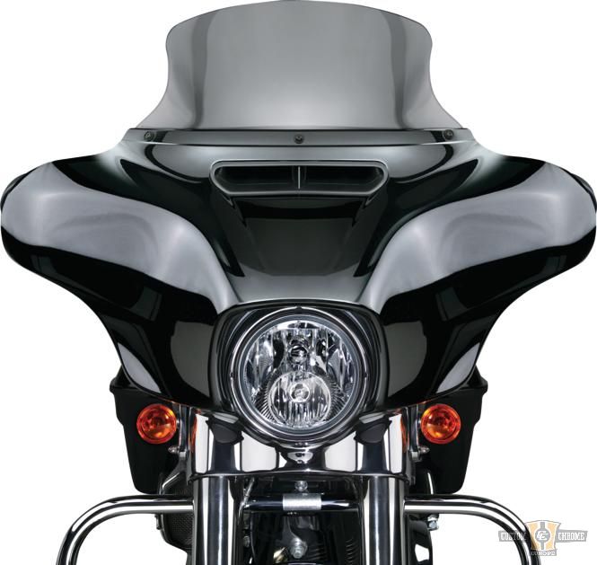 9 1/2" V-Stream Windshield Light Smoke For Harley-Davidson