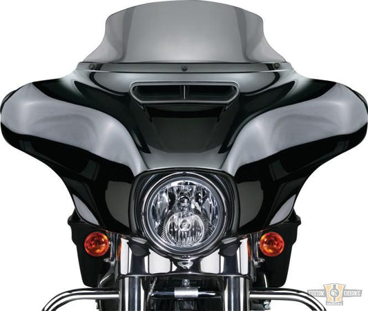 7 1/4" V-Stream Windshield Light Smoke For Harley-Davidson