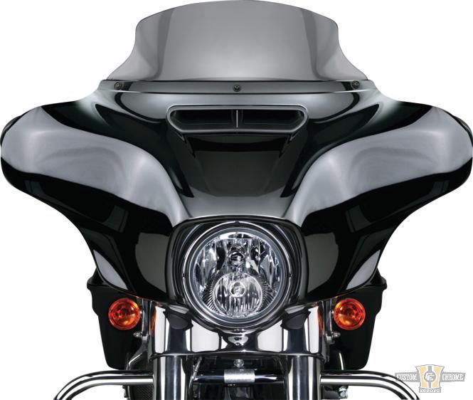 7 1/4" V-Stream Windshield Light Smoke For Harley-Davidson