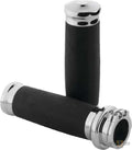 Tornado Grips Chrome 1" Cable operated For Harley-Davidson