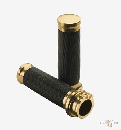 Tornado Grips Bronze 1" Throttle By Wire For Harley-Davidson