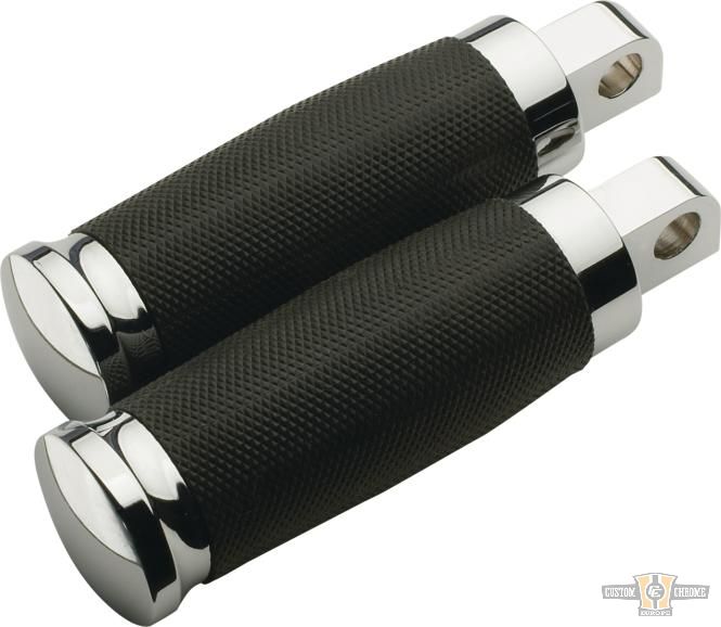 Tornado Foot Pegs Chrome For Harley-Davidson