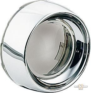 Deep Dish Indicator Bezel Chrome For Harley-Davidson