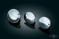Vented Stock-Style Gas Cap Chrome For Harley-Davidson
