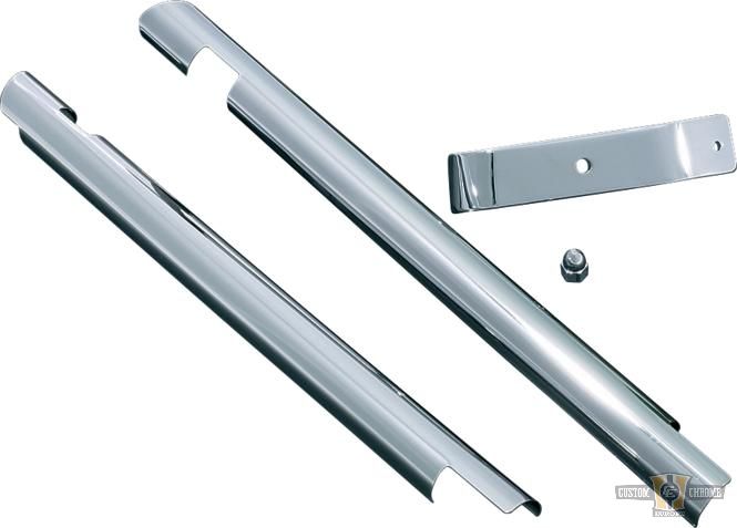 Down Tube Cover Chrome For Harley-Davidson