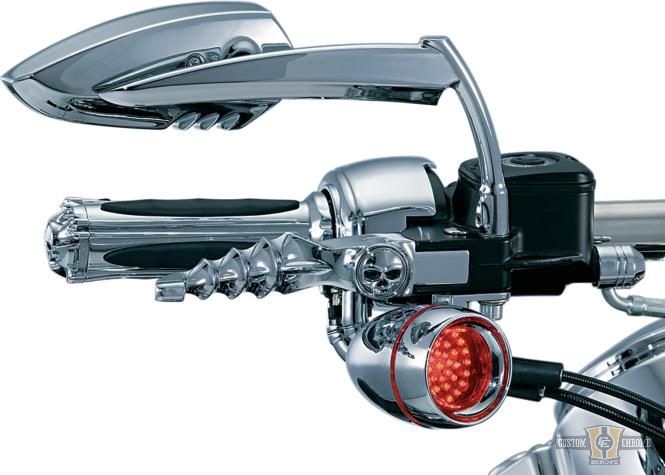 Scythe Mirror Chrome For Harley-Davidson