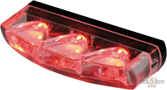 Crystal LED Taillight Black LED For Harley-Davidson