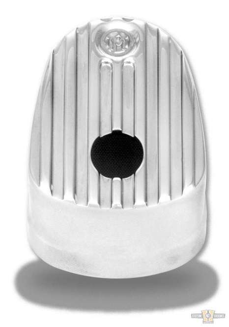 Grill Ignition Switch Cover Chrome For Harley-Davidson