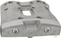 WTF Iron Rocker Box Cover Gray Raw For Harley-Davidson