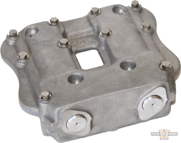 WTF XR Rocker Box Cover Raw For Harley-Davidson