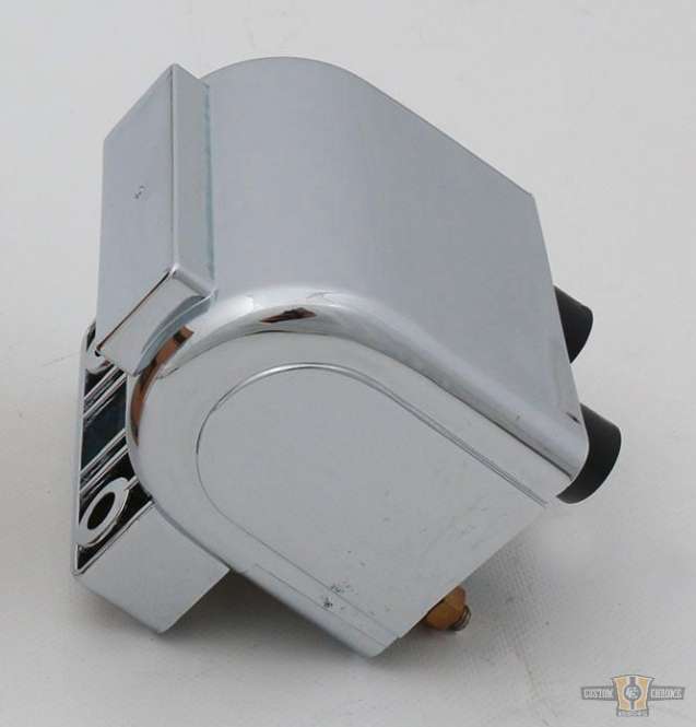 Ignition Coil Chrome 4 Ohm Dual Fire For Harley-Davidson