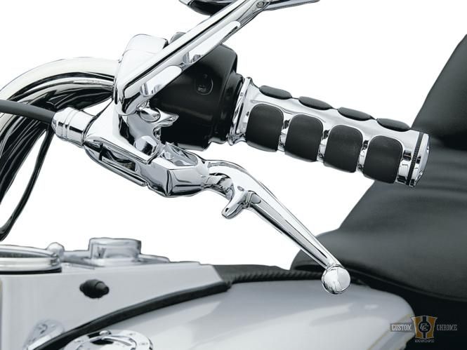 Trigger Hand Control Levers Chrome For Harley-Davidson