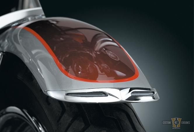 Fender Tip Chrome For Harley-Davidson