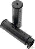 Old School Waffle Grips Black 1" Cable operated For Harley-Davidson