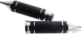 Gladiator Grips Chrome 1" Cable operated For Harley-Davidson