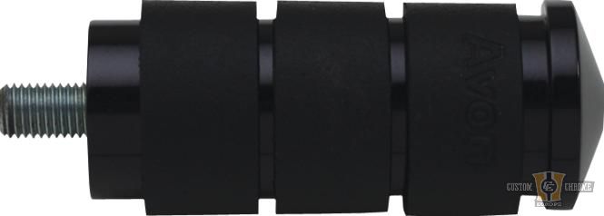 Velvet Air Cushion Shift / Brake Peg Black, Anodized For Harley-Davidson