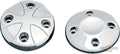 ISO Grip End Caps Chrome For Harley-Davidson