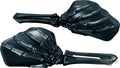 Skeleton Hand Mirror Black For Harley-Davidson
