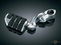 Short Arm Tour-Tech Cruise Mounts with Dually ISO-Pegs Chrome For Harley-Davidson