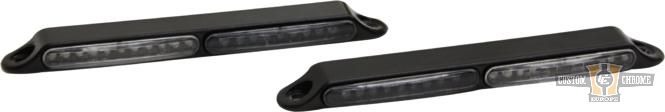 Stripe LED Turn Signal/Taillight/Brake Light Black Smoke LED For Harley-Davidson