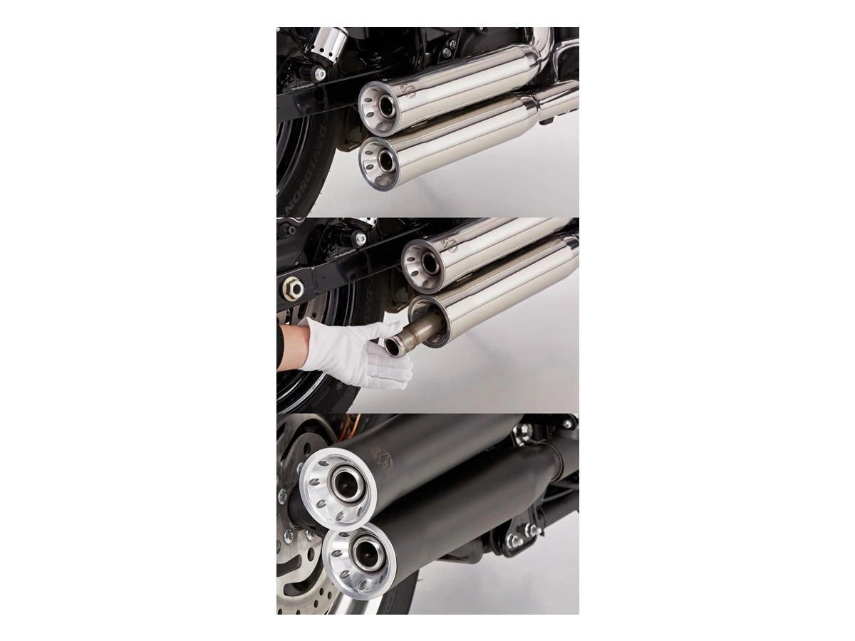 Approved Falcon Escape for Harley-Davidson Sportster '14 -'16 Steel CE exhaust