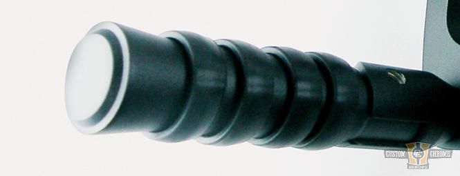 Billet Footpegs Black For Harley-Davidson