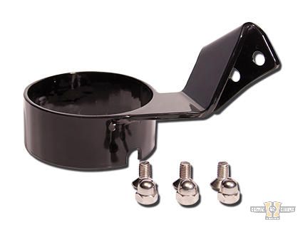 Side Mount Speedometer Bracket Black For Harley-Davidson