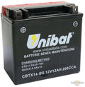 Maintance Free Series CBTX14-BS AGM Batterie AGM, 200 A, 12.0 Ah For Harley-Davidson