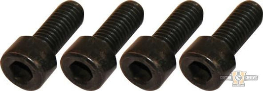 Fender Mounting Screws Black Galvanized For Harley-Davidson