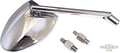 Ferrara 2 Mirror Chrome For Harley-Davidson