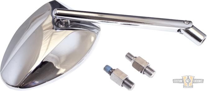 Ferrara 2 Mirror Chrome For Harley-Davidson
