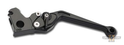 Adjustable Hand Control Replacement Lever Black For Harley-Davidson